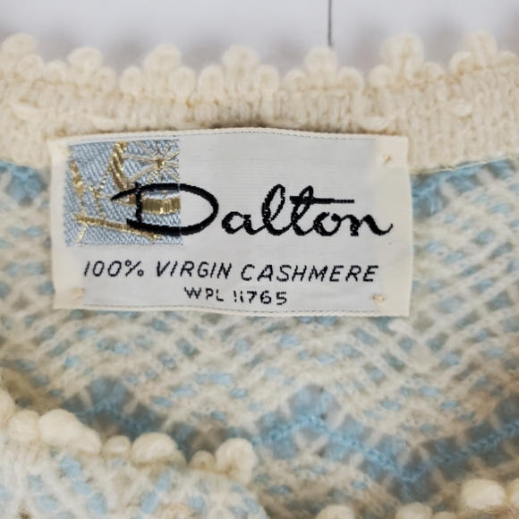 Vintage Dalton 100% virgin cashmere cardigan - Picture 3 of 11